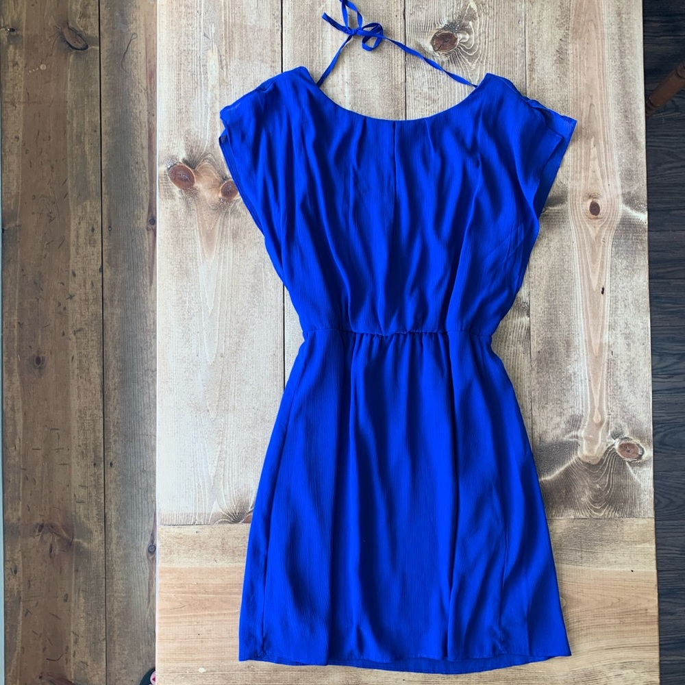 Blue Mini Dress